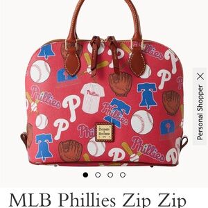 Dooney & Bourke Phillies Red Satchel